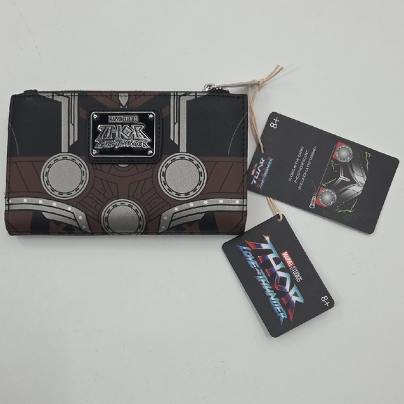 Marvel Thor Wallet with Black and Brown Design - Picture 1 of 16
